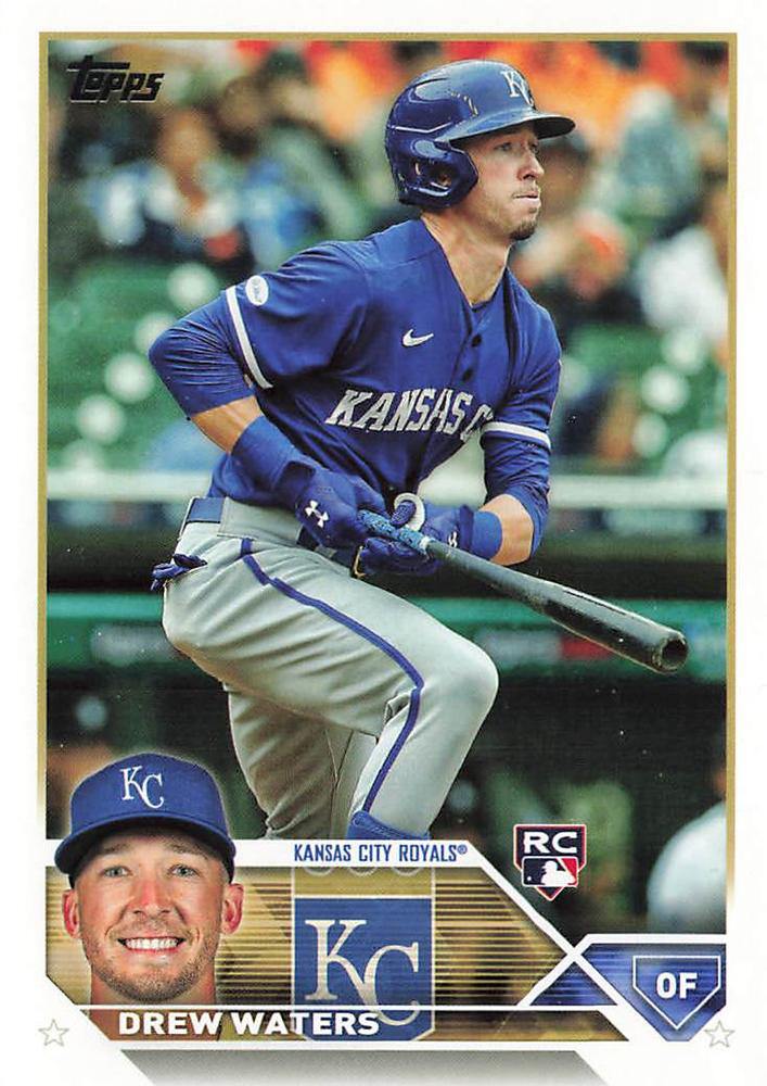 2023 Topps Series 2 Drew Waters RC Kansas City Royals #543