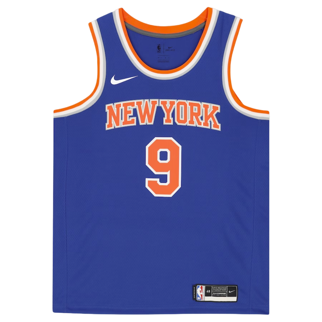 New York Knicks Nike Swingman Trikot signiert von RJ Barrett (Fanatics)