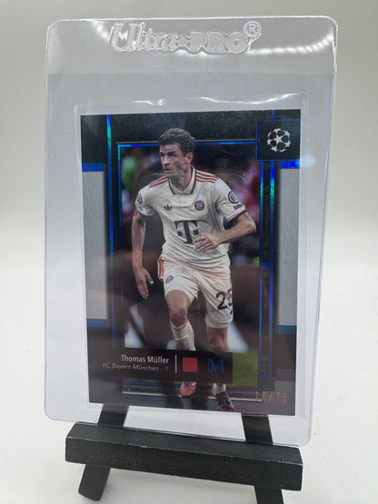 2024 Topps Museum Thomas Müller /75 #27 Bayern Munich