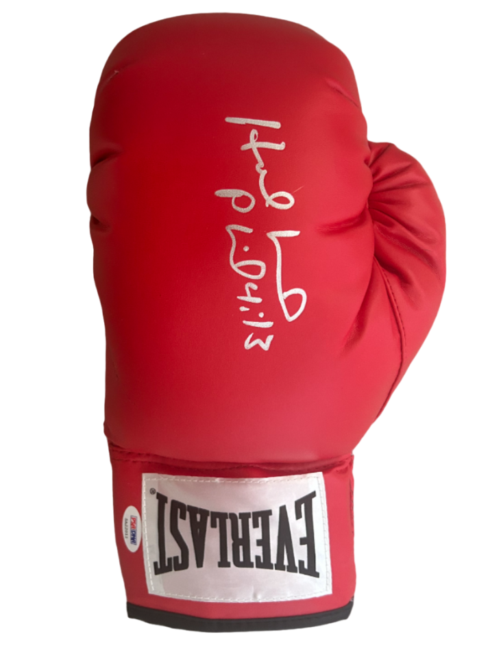 Everlast Red Glove signiert von Mike Tyson (JSA)