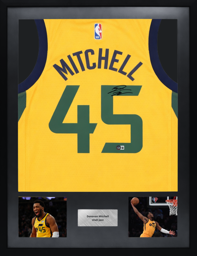 Fanatics Utah Jazz-Trikot, signiert von Donovan Mitchell (Beckett)