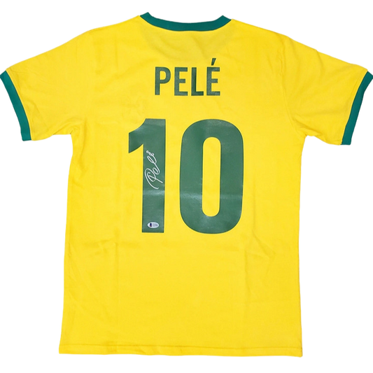Maillot Brésil signé par Pelé (PSA)