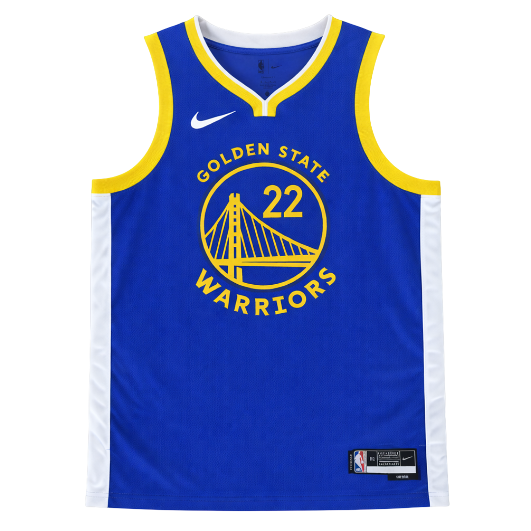 Golden State Warriors Nike Swingman Jersey Signed by Andrew Wiggins (JSA)
