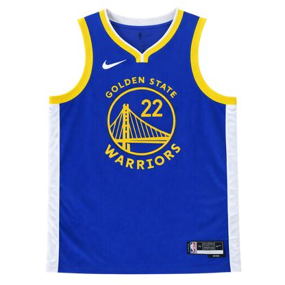 Golden State Warriors Nike Swingman Jersey Signed by Andrew Wiggins (JSA)