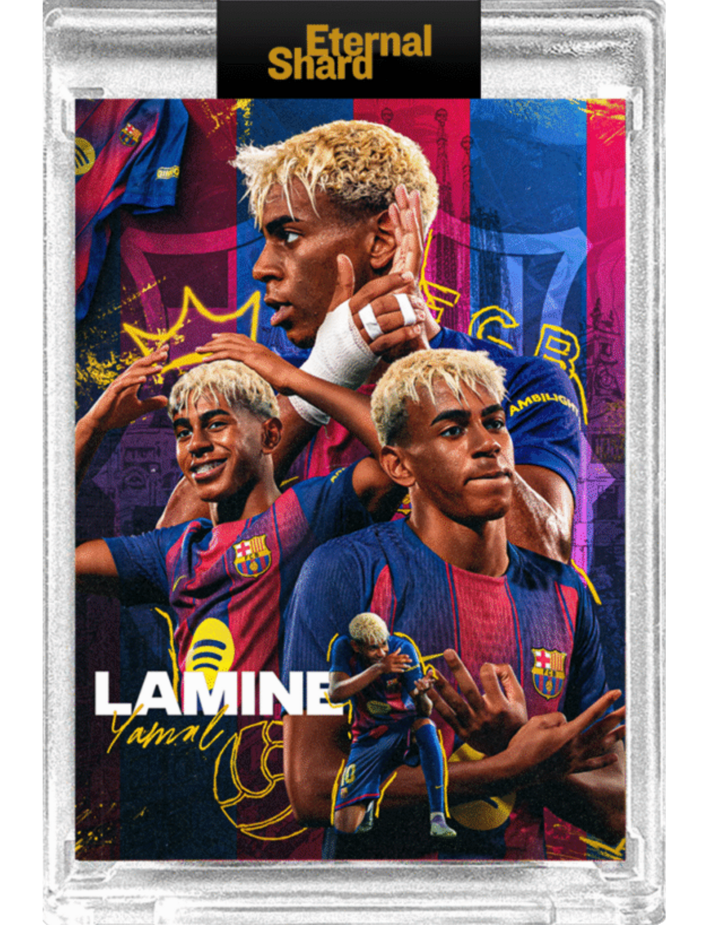 2025 Eternal Shard Future Star Lamine Yamal #4 FC Barcelona