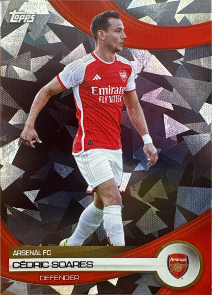 2023 Topps Arsenal Team Set Icy Cédric Soares #11 Arsenal FC