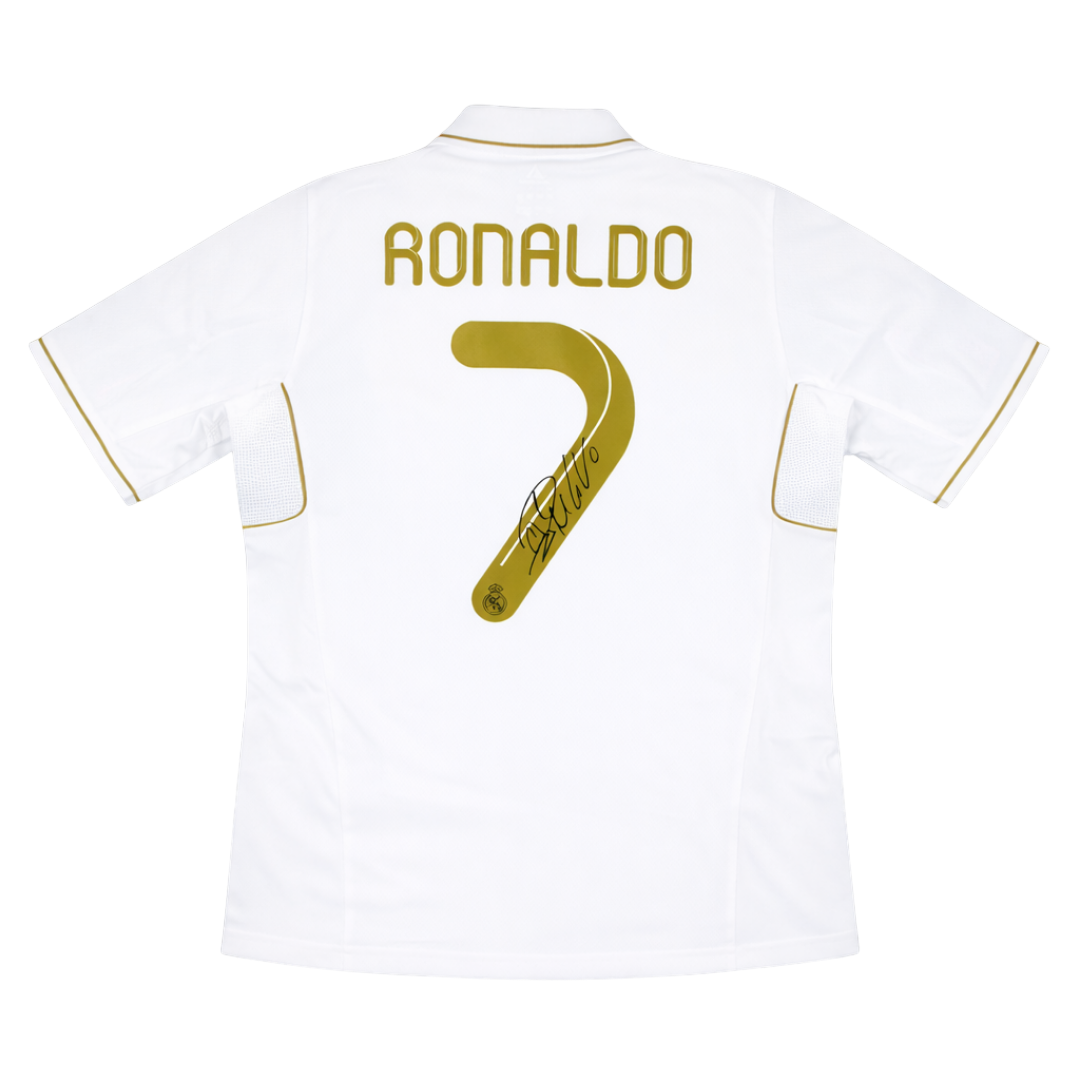 Maillot Réal Madrid signé par Cristiano Ronaldo (Beckett)