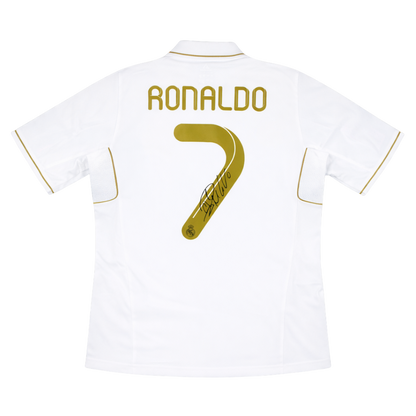 Maillot Réal Madrid signé par Cristiano Ronaldo (Beckett)
