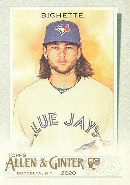 2020 Topps Allen & Ginter Bo Bichette RC #112 Toronto Blue Jays