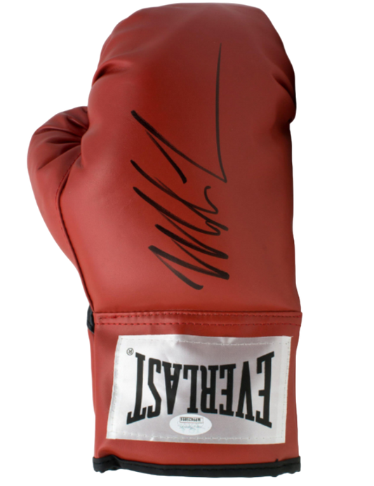 Everlast Red Glove signed by Mike Tyson (JSA)
