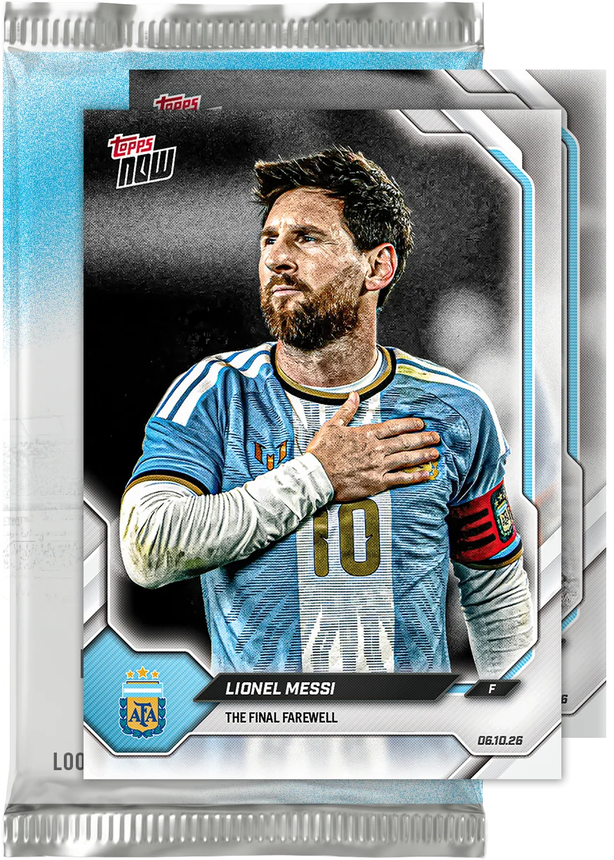 2026 Argentina Topps NOW® - Final Farewell Pack - Lionel Messi