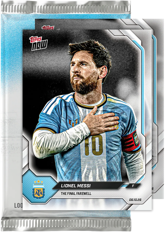 2026 Argentina Topps NOW® - Final Farewell Pack - Lionel Messi