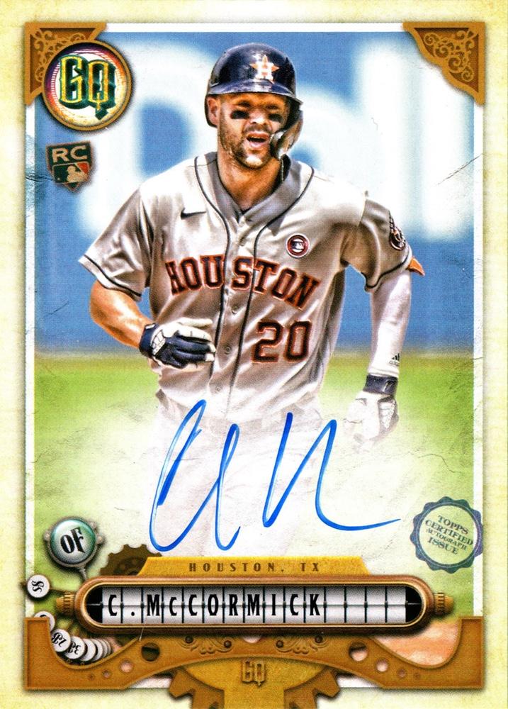 2022 Topps Gypsy Queen Chas McCormick Autograph #GQA-CMC Houston Astros