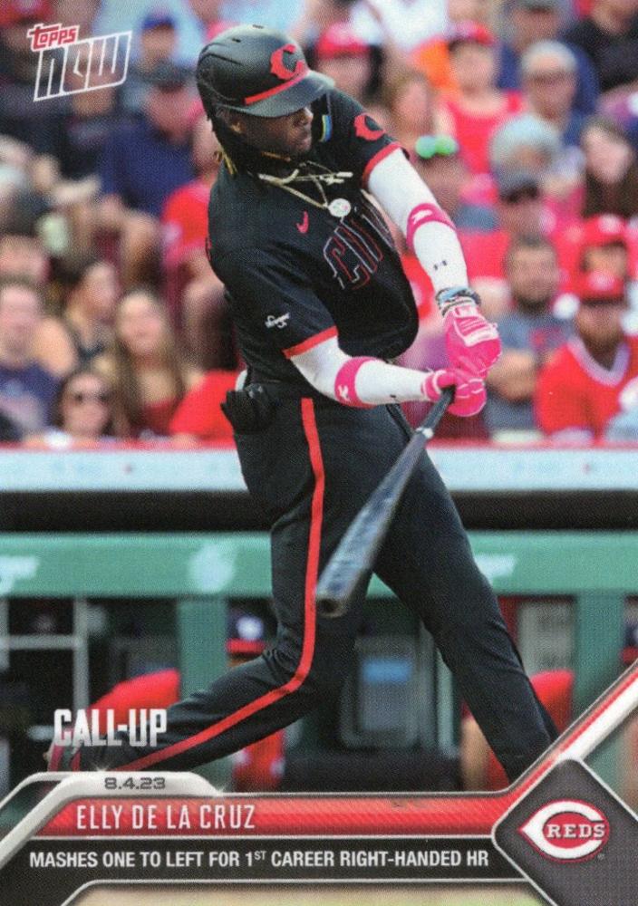2023 Topps Now Elly De La Cruz Call-Up RC #651 Cincinnati Reds