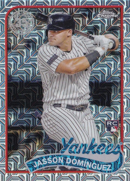 2024 Topps Series 2 1989 35th Anniversary Chrome Mojo Jasson Domínguez #2T89C-69 New York Yankees