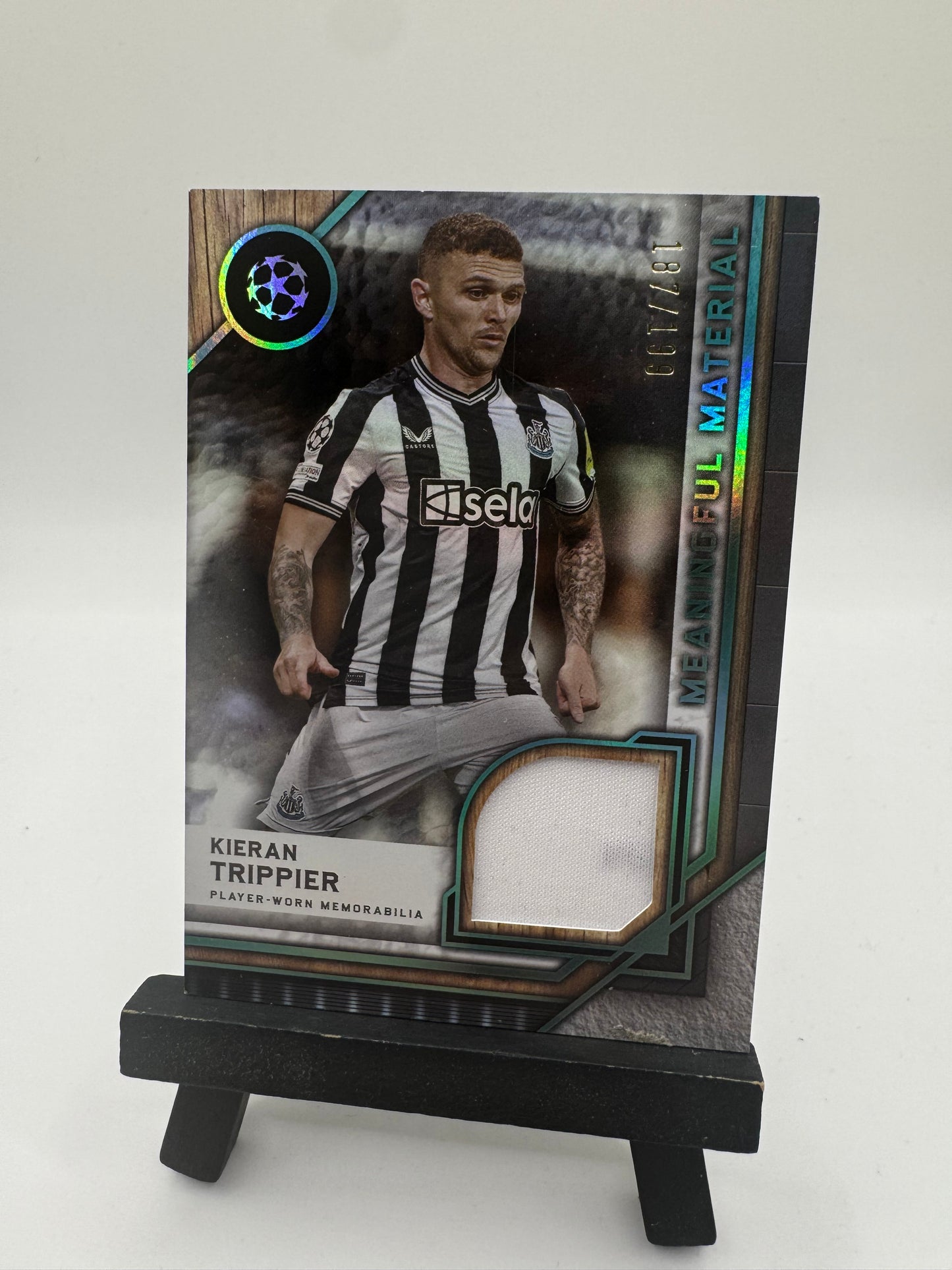 2023 Topps Museum Kieran Trippier Relic /199 #MMSR-KT Newcastle United