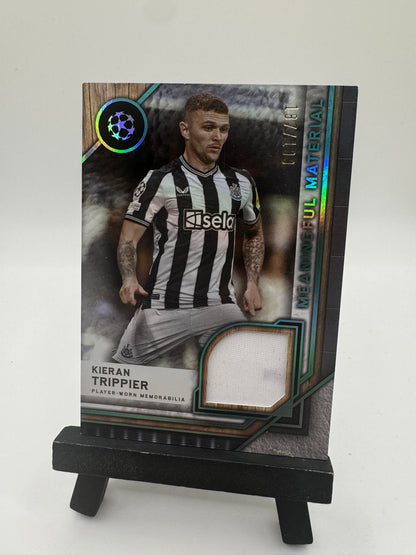 2023 Topps Museum Kieran Trippier Relic /199 #MMSR-KT Newcastle United