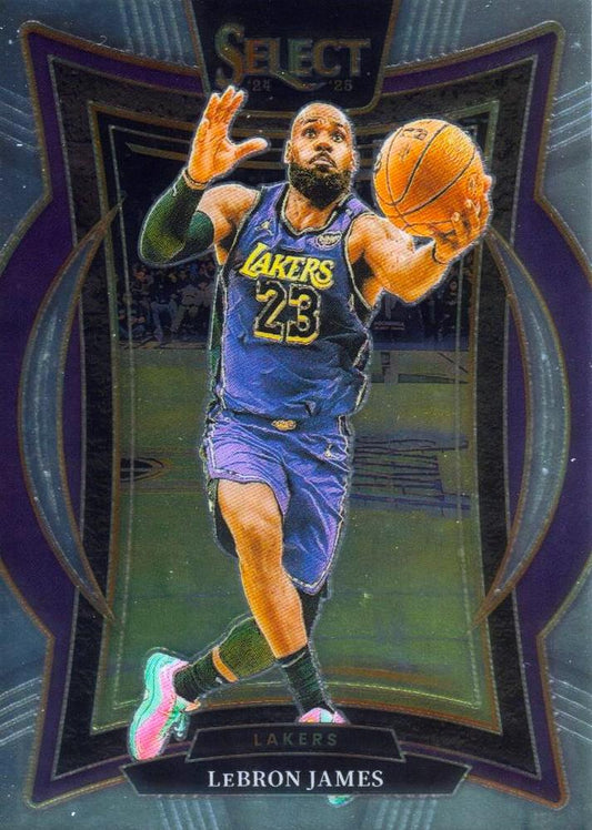 2024 Panini Select NBA LeBron James #54 Los Angeles Lakers
