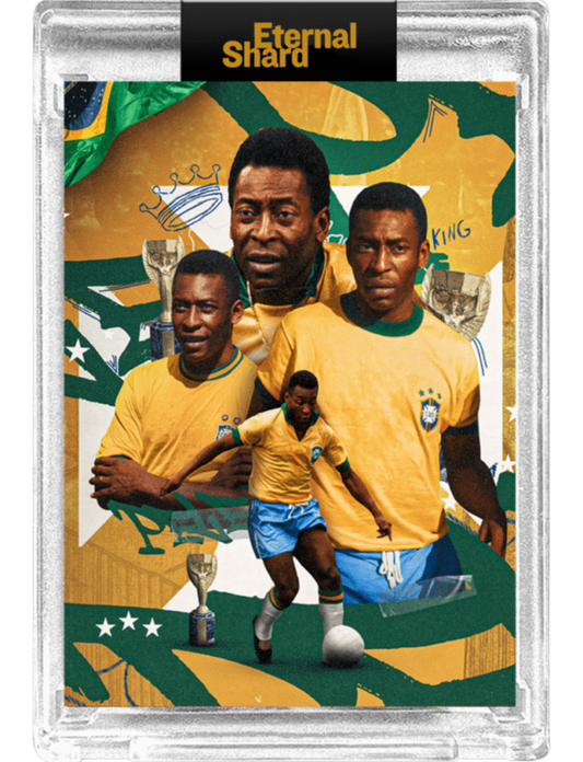 2025 Eternal Shard Legendary Superstar Pele #5 Brazil