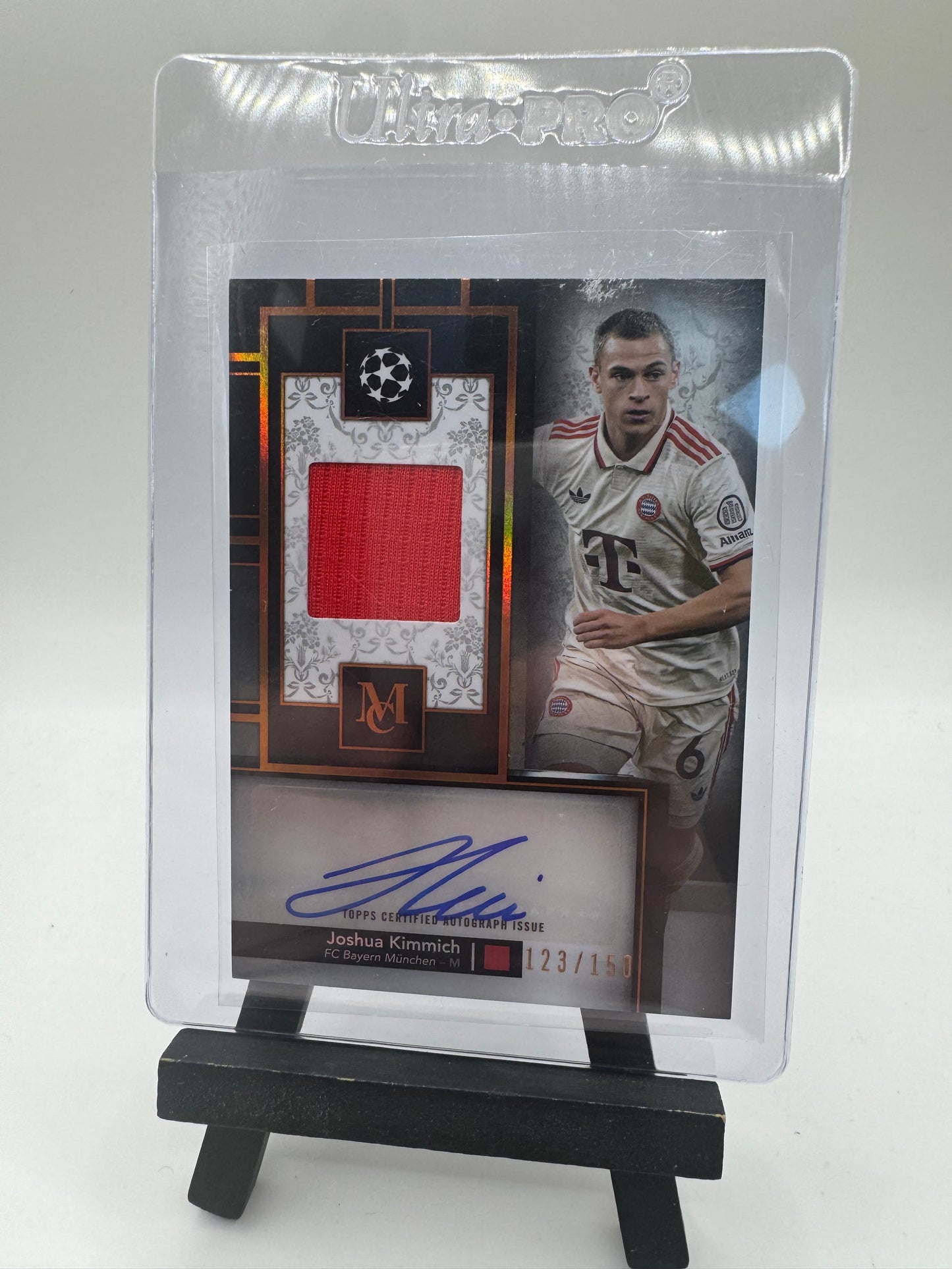 2024 Topps Museum Joshua Kimmich Auto Patch /150 #MAR-JK Bayern Munich