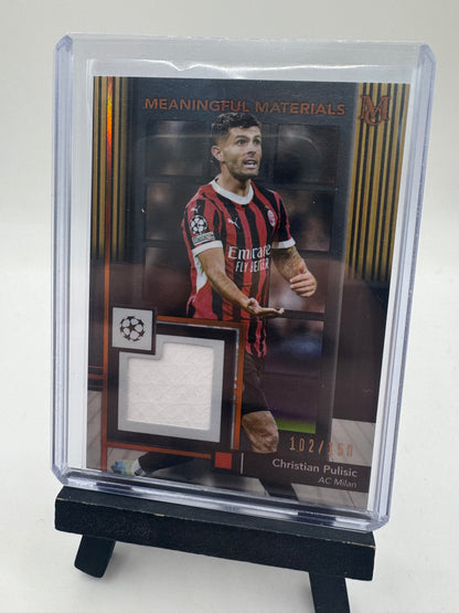 2024 Topps Museum Christian Pulisic Relic /150 #MMSR-CH AC Milan
