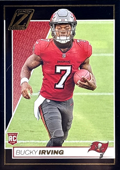 2024 Panini Zenith Bucky Irving RC #116 Tampa Bay Buccaneers