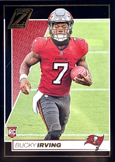 2024 Panini Zenith Bucky Irving RC #116 Tampa Bay Buccaneers