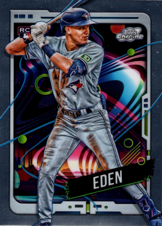 2024 Topps Cosmic Chrome Cam Eden RC Toronto Blue Jays #108