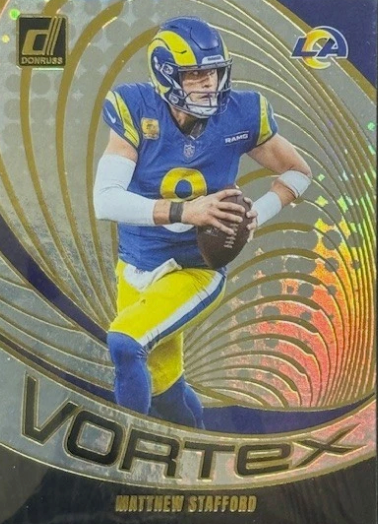 2024 Panini Donruss Vortex Matthew Stafford #VOR-MST Los Angeles Rams