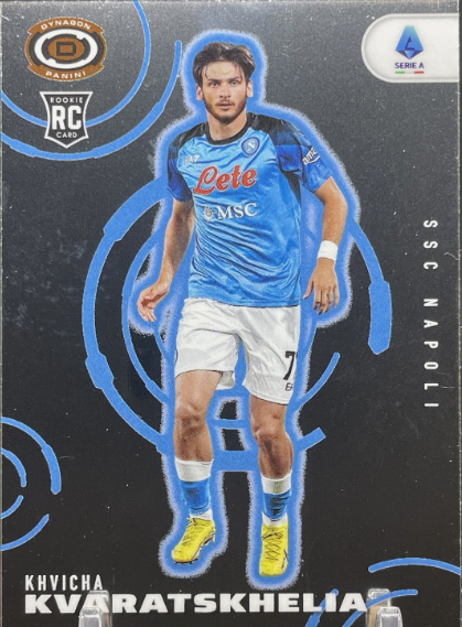 2022 Panini Chronicles Dynagon RC Khvicha Kvaratskhelia #279 Napoli
