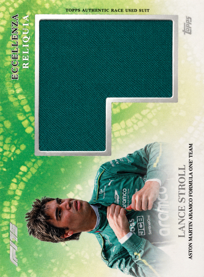 2025 Topps Eccellenza Formula 1 Relic Lance Stroll Aston Martin F1