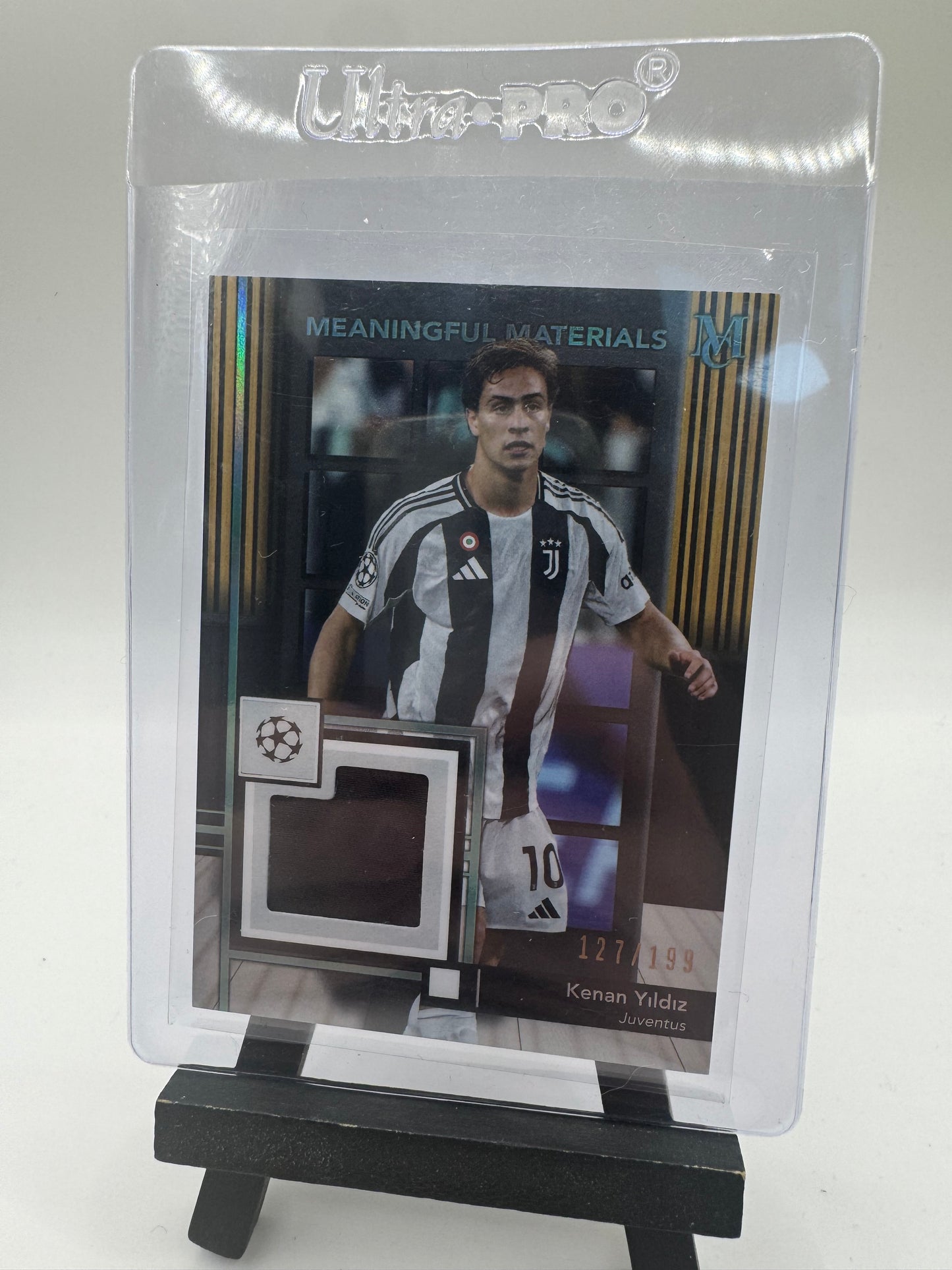 2024 Topps Museum Kenan Yildiz Relic /199 #MMSR-KY Juventus