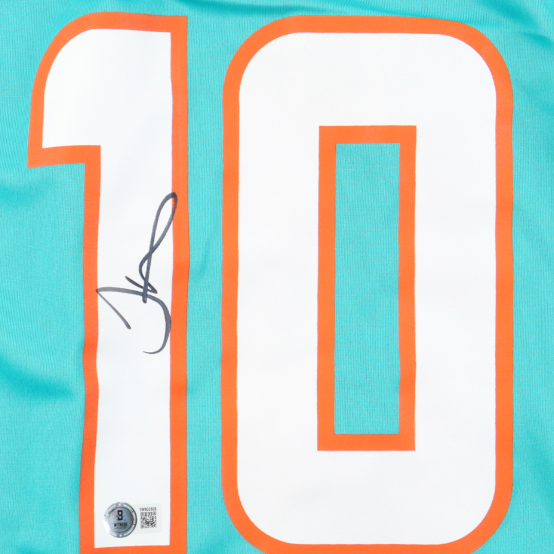 Maillot Nike NFL Miami Dolphins signé par Tyreek Hill (Beckett)