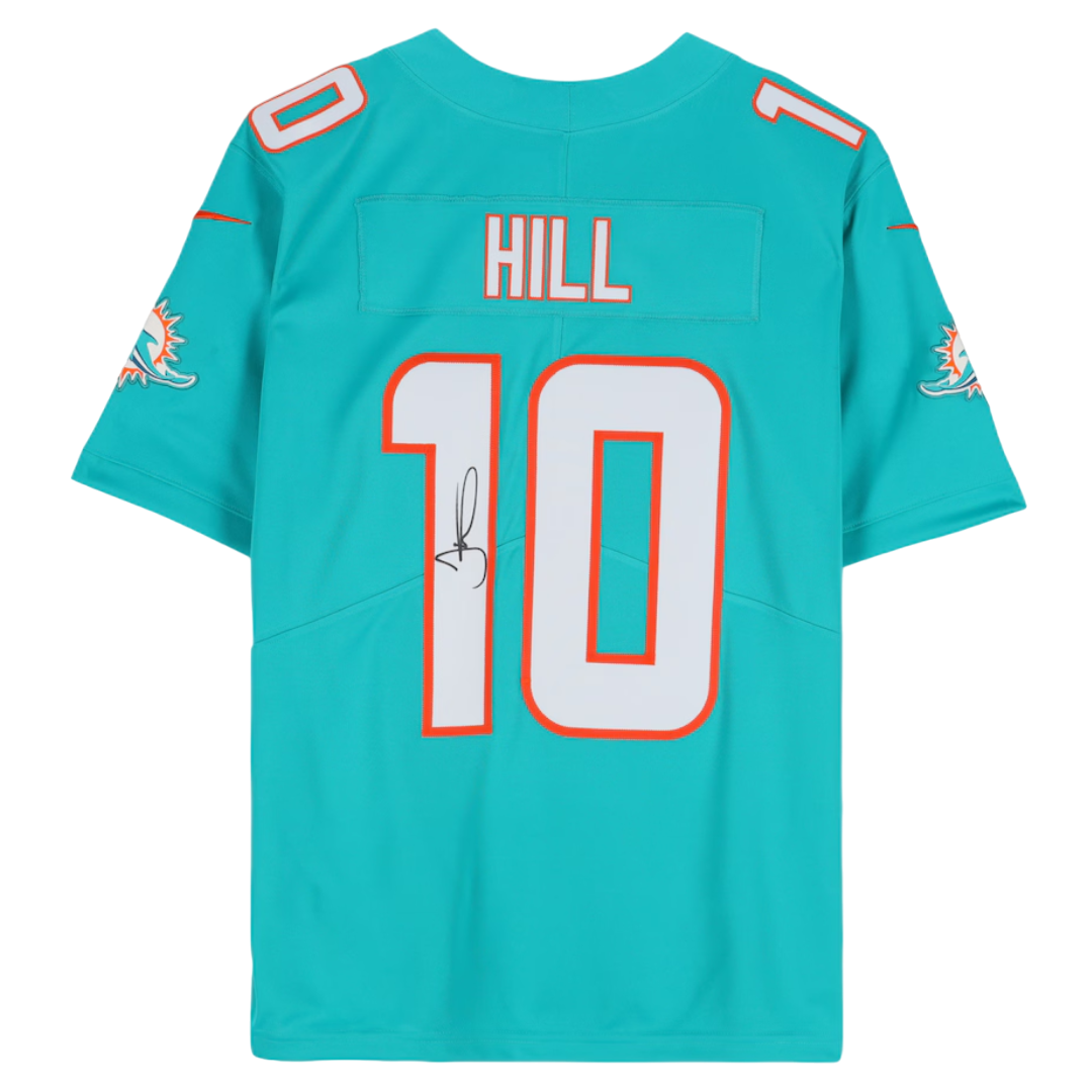 Maillot Nike NFL Miami Dolphins signé par Tyreek Hill (Beckett)