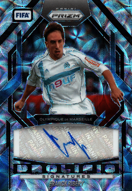 2025 Panini Prizm FIFA Scope Signatures Franck Ribéry #PS-FR Bayern Munich
