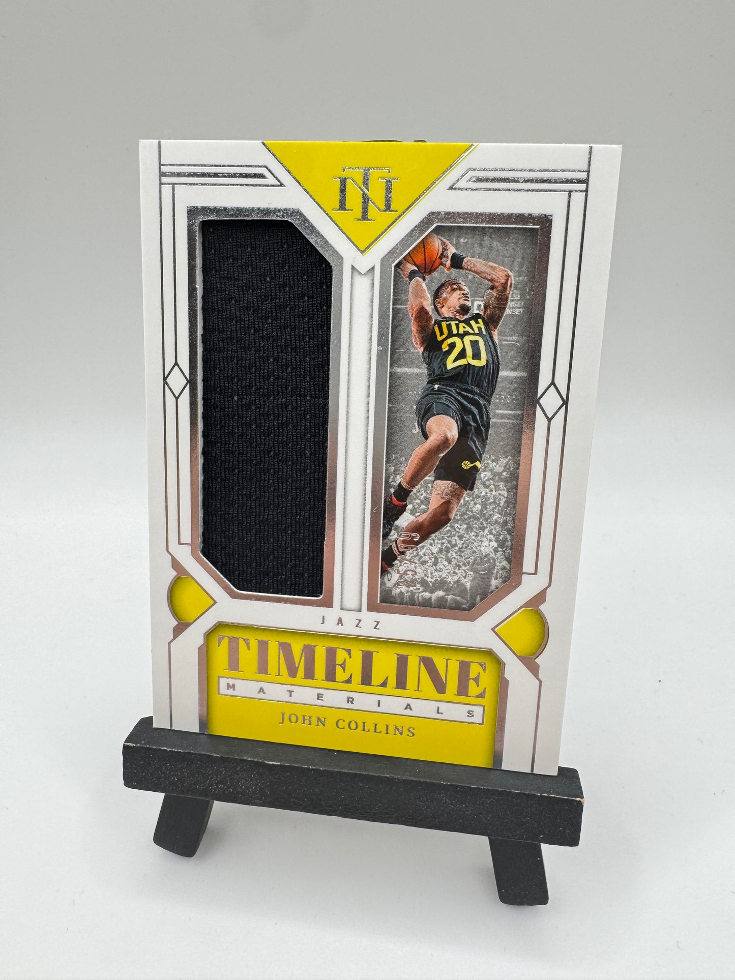 2023 Panini National Treasures Patch /99 John Collins #TM-COL Utah Jazz