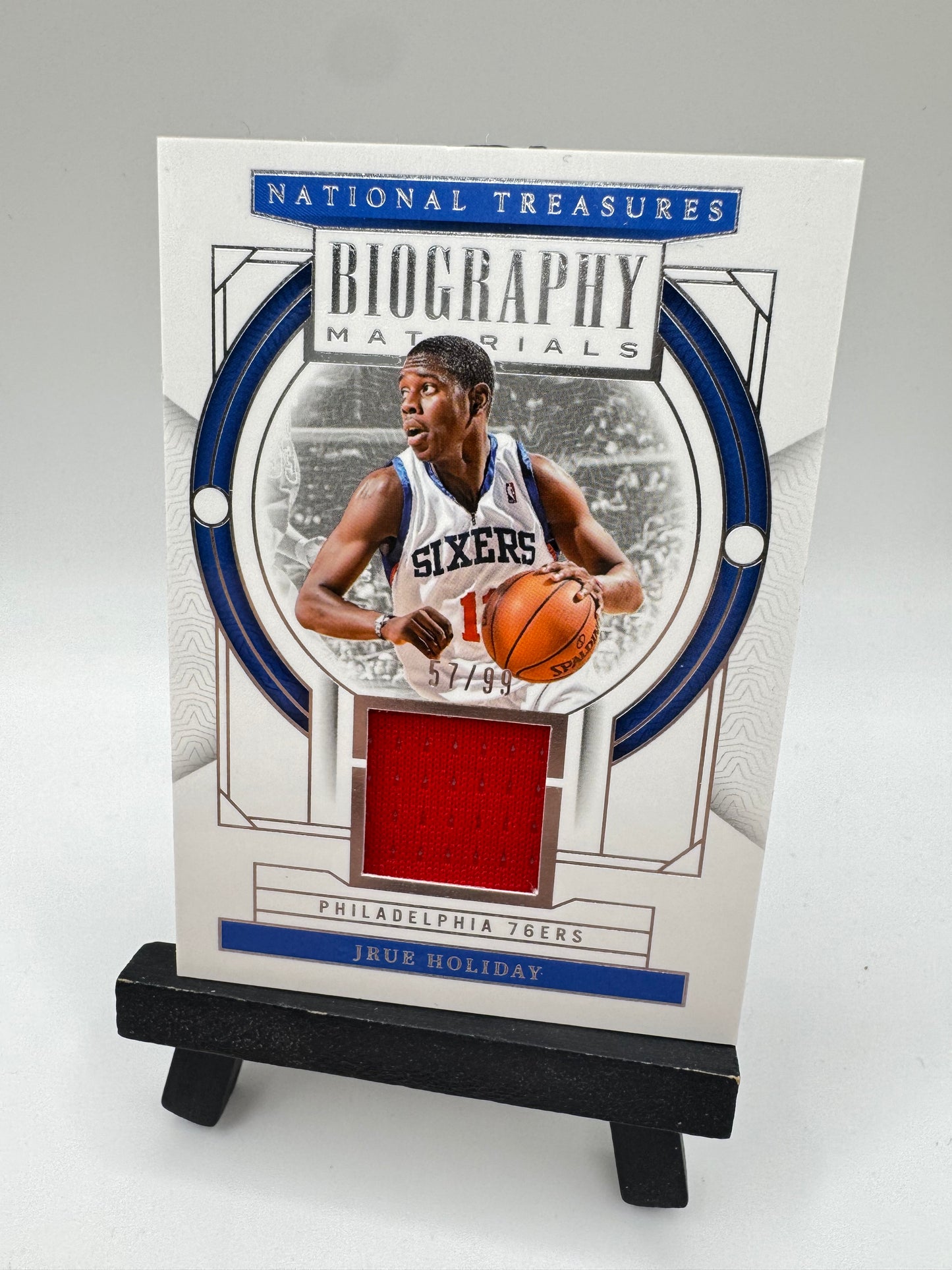 2023 Panini National Treasures Patch /99 Jrue Holiday #BGM-HOL Philadelphia 76ers