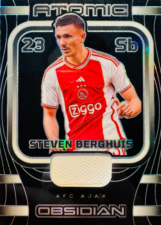 2023 Panini Obsidian Atomic Patch Steven Berghuis /199 #AM-SB Ajax