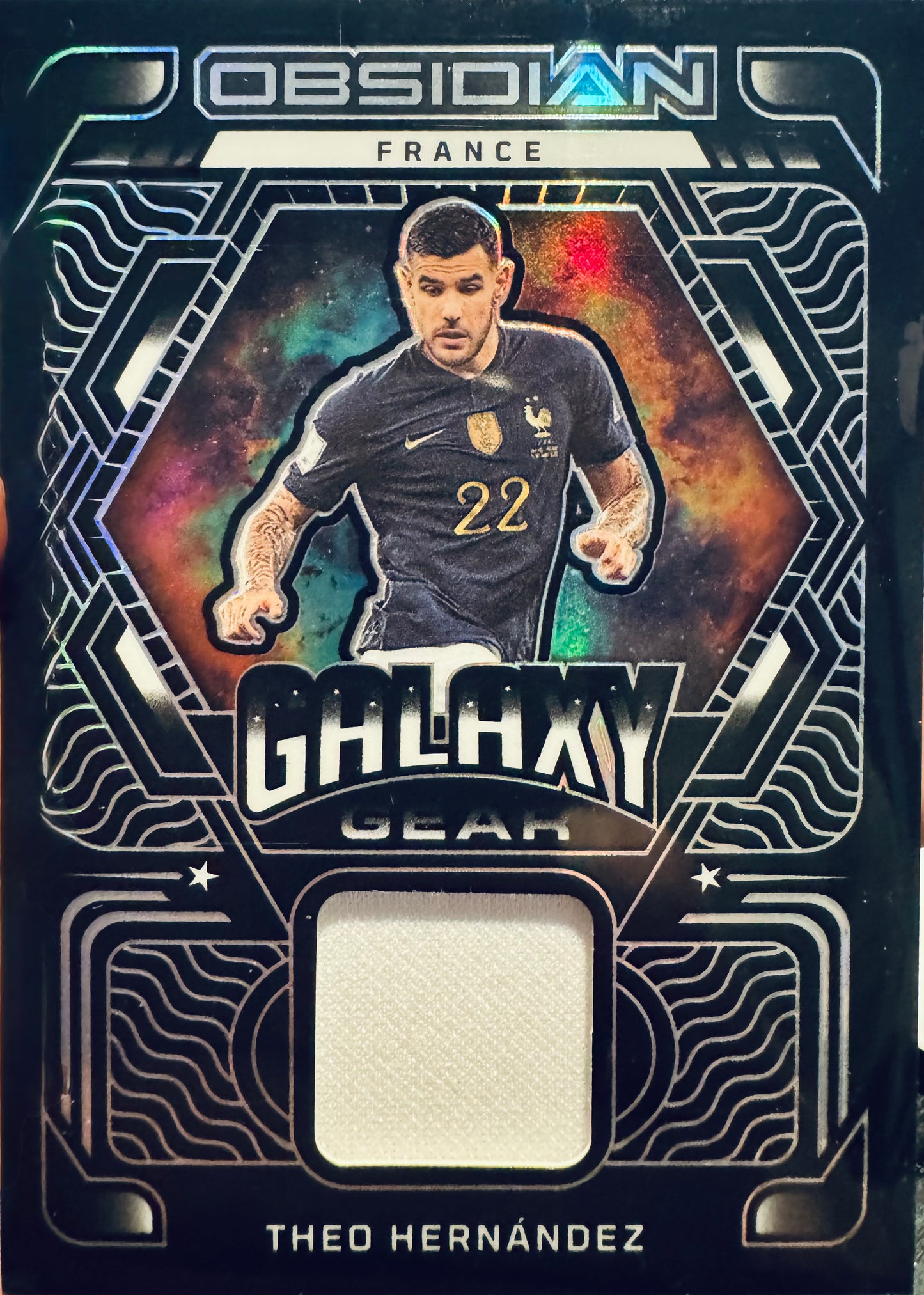 2022 Panini Obsidian Patch Theo Hernandez /199 #GG-THZ France