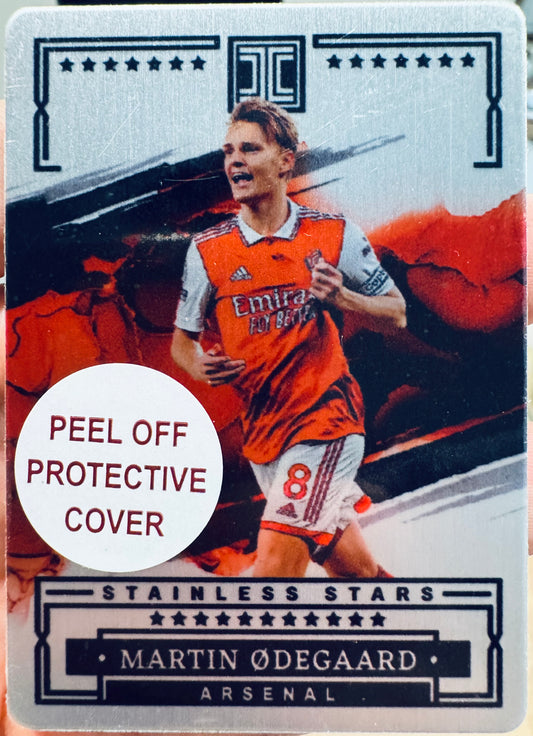 2022 Panini Impeccable Stainless Stars /71 Martin Odegaard #9 Arsenal