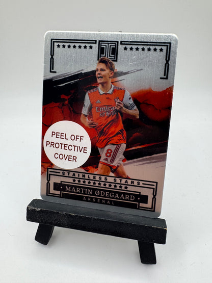 2022 Panini Impeccable Stainless Stars /71 Martin Odegaard #9 Arsenal