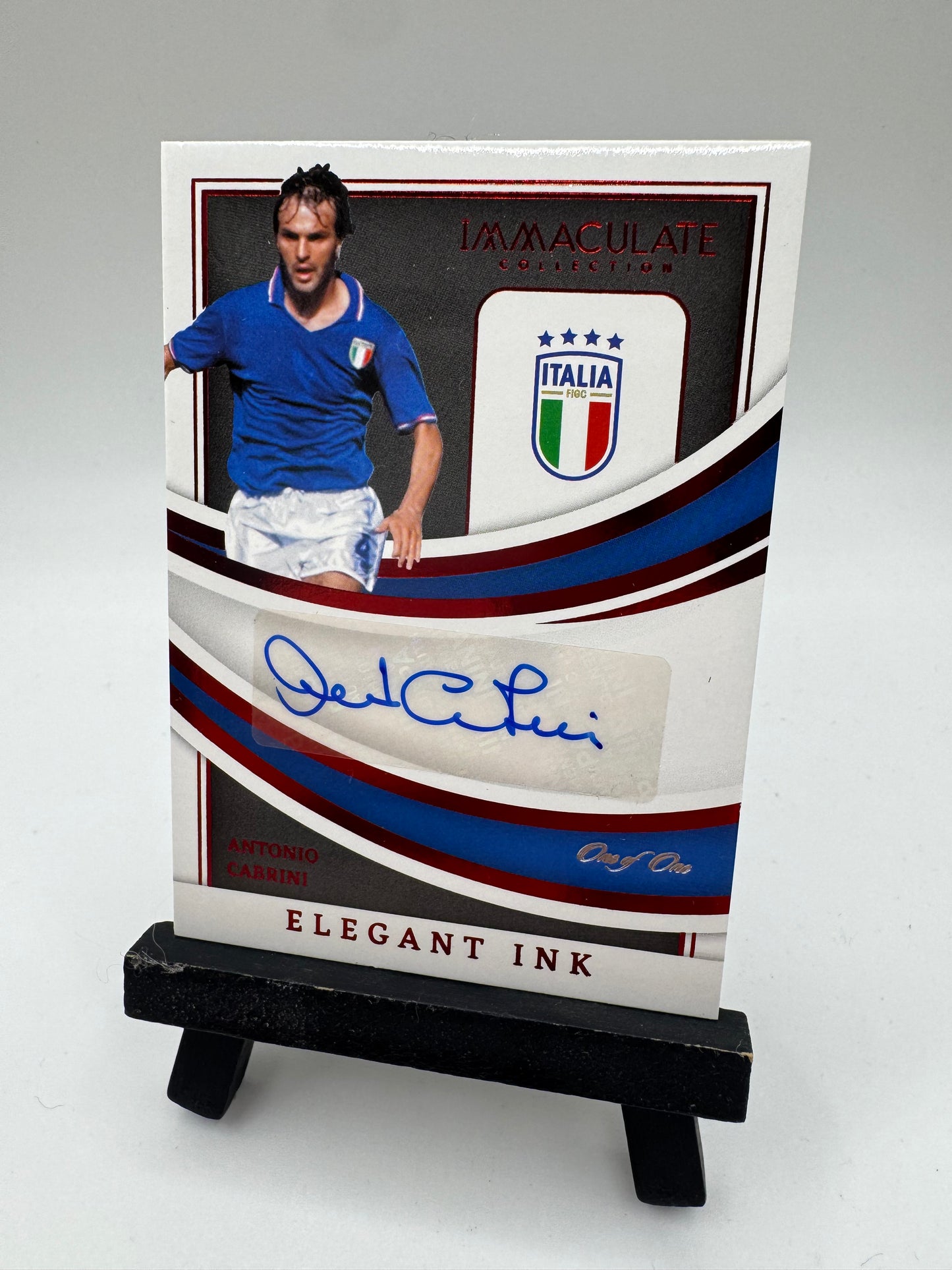 2022 Panini Immaculate Elegant Ink Antonio Cabrini Auto 1/1 #EI-CAB Italy