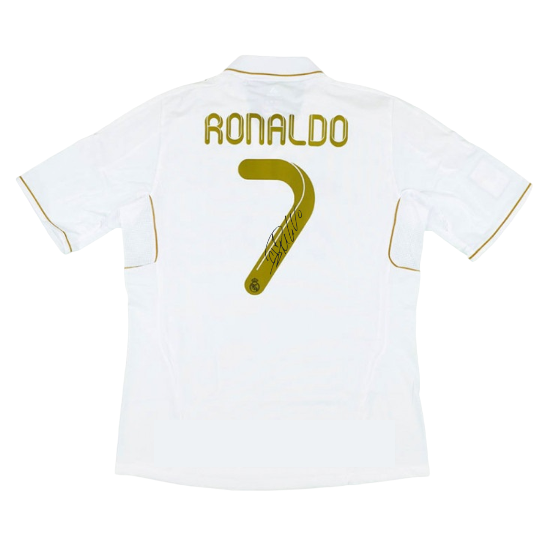 Maillot Réal Madrid signé par Cristiano Ronaldo (Beckett)