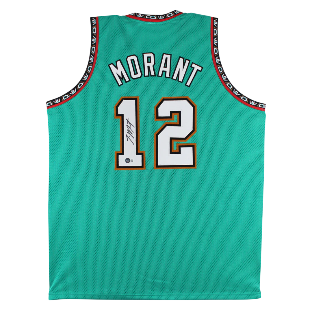 Maillot NBA Memphis Grizzlies signé par Ja Morant (JSA)