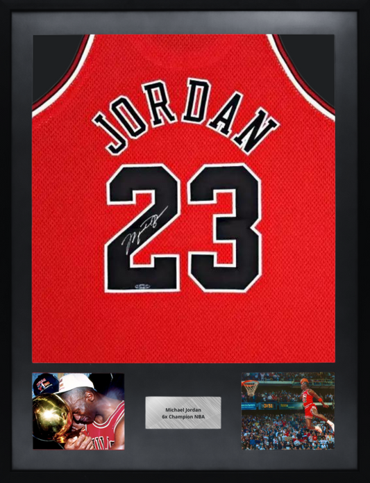 Nike 97-98 Swingman Chicago Bulls Jersey signed by Michael Jordan (UDA)