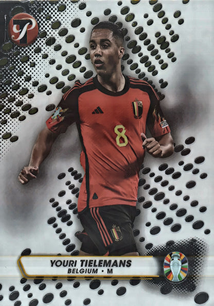 2023 Topps Pristine Road To Euro 2024 Youri Tielemans #12 Belgium