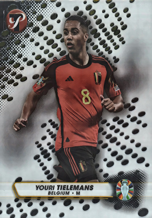 2023 Topps Pristine Road To Euro 2024 Youri Tielemans #12 Belgium