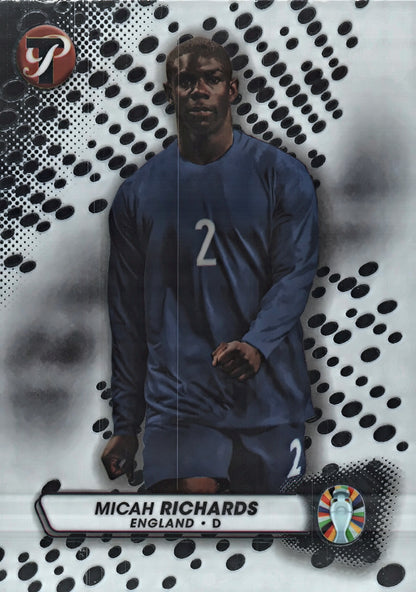 2023 Topps Pristine Road To Euro 2024 Micah Richards #38 England
