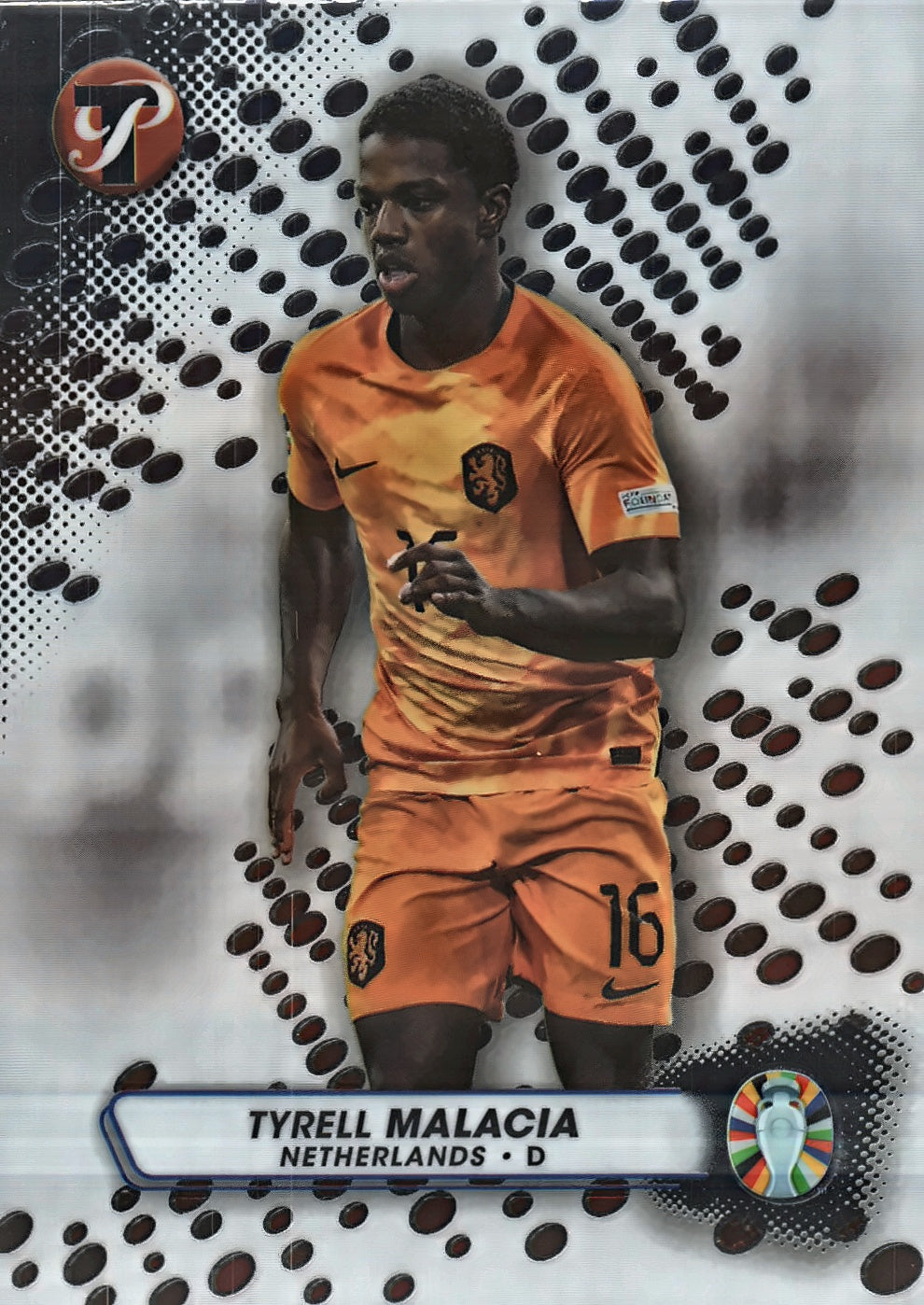 2023 Topps Pristine Road To Euro 2024 Tyrell Malacia #114 Netherlands