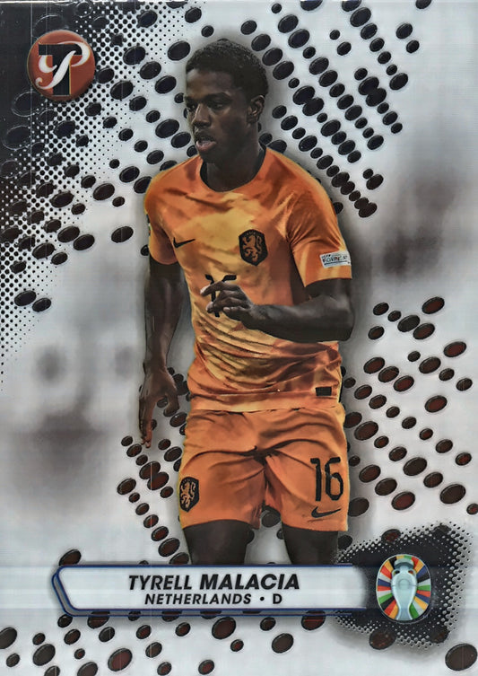 2023 Topps Pristine Road To Euro 2024 Tyrell Malacia #114 Netherlands